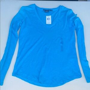 Polo Women's Blue Long Sleeve Top